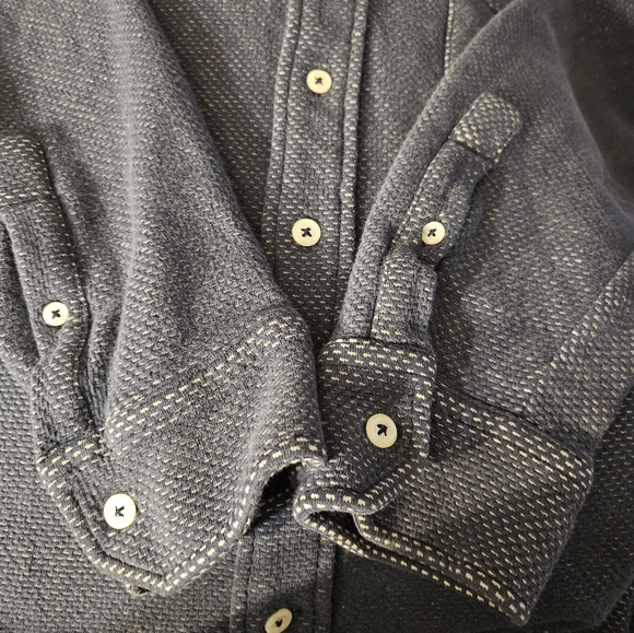 Daniel Cremieux‎ Shirt L Blue Long Sleeve Button Down 100% Cotton - Picture 7 of 7